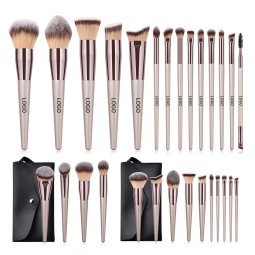 Makeup Brush Set Supplier - Wholesale Private Label Black Vegan Brush Set