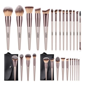 Makeup Brush Set Supplier - Wholesale Private Label Black Vegan Brush Set