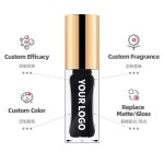 Lip Tint Supplier - New Design Black Vegan High Quality Brown Lip Tint
