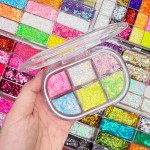 Eyeshadow Palette Manufacturer - High Pigment Eco Friendly Shine Glitter Palette