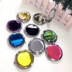 Vanity Mirror Supplier - Low Moq Foldable Irregular Dual Side Magnifying Mirror