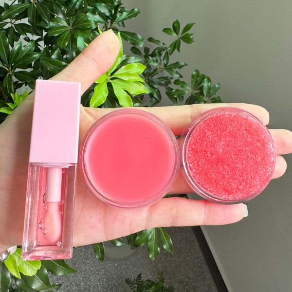 Lip Kit Factory - Sugar Lip Balm Set Vegan Lipoil Lipscrub Private Label Kit