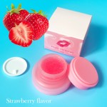 Lip Scrub Manufacturer - Custom Logo Vegan Strawberry Mint Flavor Lip Scrub
