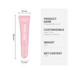 Lip Oil Supplier - Private Label Vegan Custom Logo Polypeptide Lip Oil