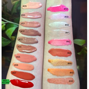 Lip Gloss Supplier - China Wholesale Luxury Clear Non Sticky Vegan Lip Gloss