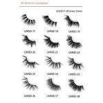 Mink Eyelashes Factory - Factory Supply Wholesale 100% 18mm 25mm Eyelashes