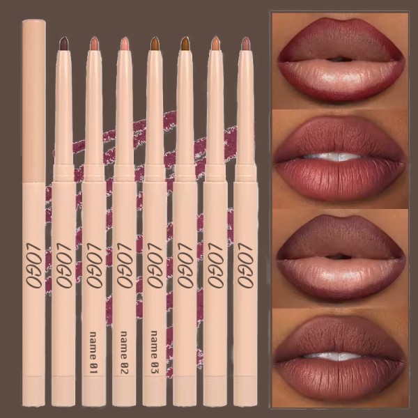 Lip Liner Pen Manufacturer - New Design Brown Nude Private Label Lipliner