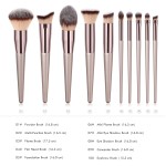 Makeup Brush Set Supplier - Wholesale Private Label Black Vegan Brush Set