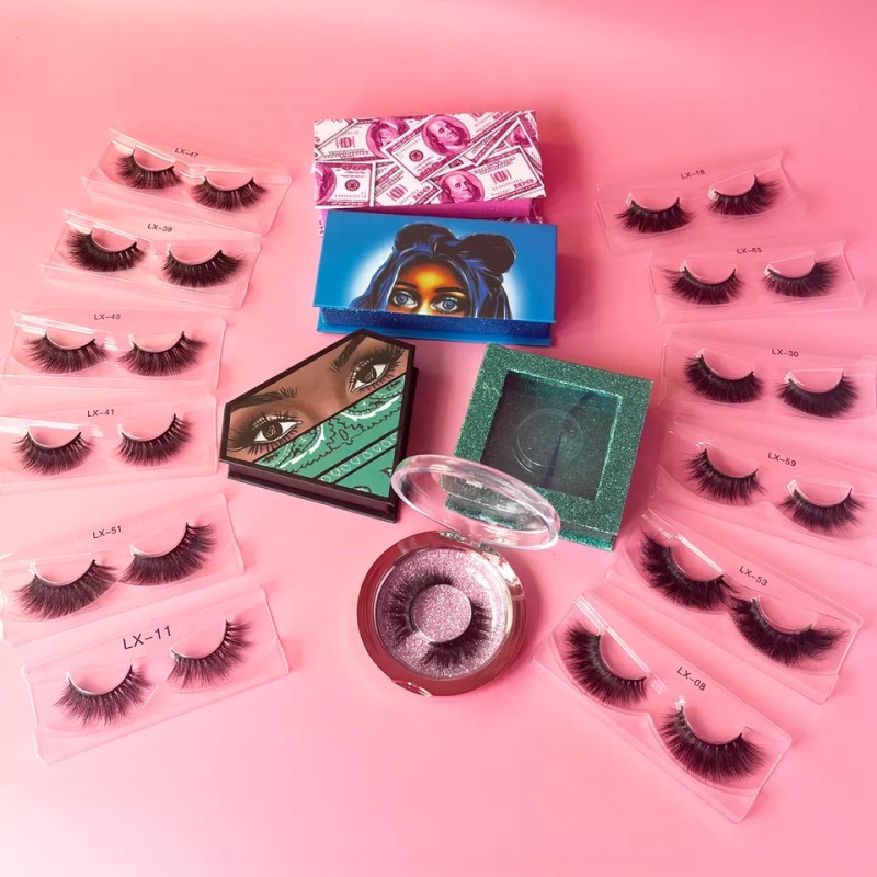 Mink Eyelashes Factory - Factory Supply Wholesale 100% 18mm 25mm Eyelashes