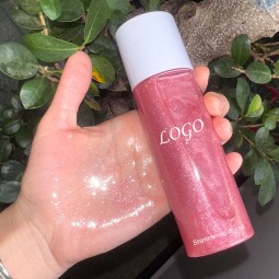 Shimmer Dry Oil Factory - Vegan Body Shimmering Custom logo Dry Oil