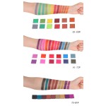 Eyeshadow Palette Manufacturer - High Pigment No logo Bright 9 Colors Vegan Palette
