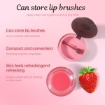 Lip Oil Balm Supplier - Honey Strawberries Vegan Cute Lips Mask Lip Oil