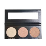 Highlighter Palette Manufacturer - 3 Color Shimmer Foundation Luminous Metallic