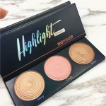 Highlighter Palette Manufacturer - 3 Color Shimmer Foundation Luminous Metallic