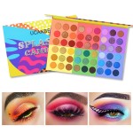 Eyeshadow Palette Manufacturer - 54 Color Glitter Vivid Summer Look Professional