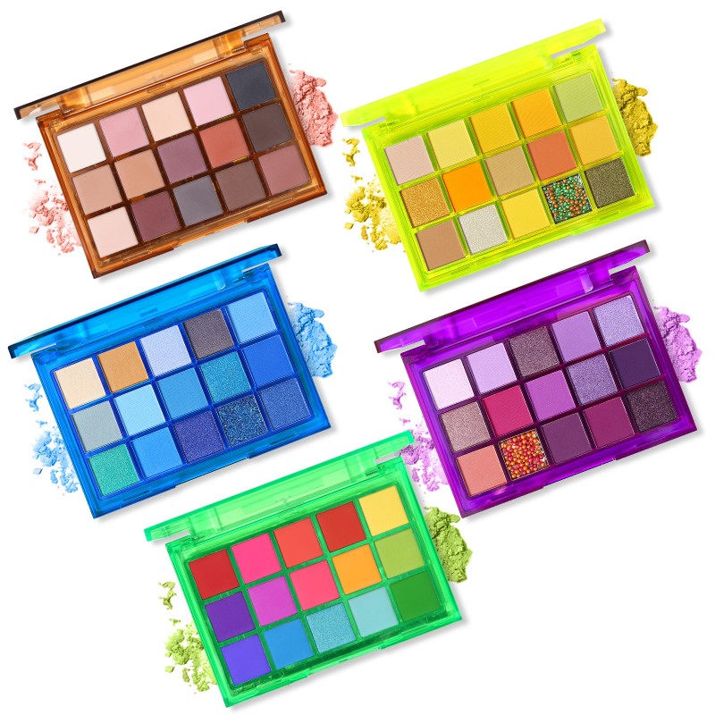 Eyeshadow Palette Manufacturer - 15 Colors Green Chocolate Eye Shadow