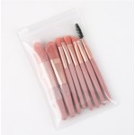 Makeup Brush Set Supplier - 12pcs Wooden Blending Brushes Makeup Supplies