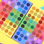 Eyeshadow Palette Factory - 6 in 1 54 Colors Vivid Summer Glitter Powder