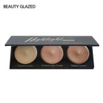 Highlighter Palette Manufacturer - 3 Color Shimmer Foundation Luminous Metallic