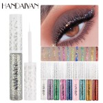 Liquid Eyeliner Supplier - 12 Colors Metallic Rainbow Shiny Smooth