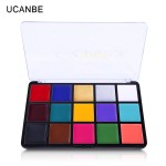 Face Painting Plate Factory - Private Label 15 Colors Oily Face Body