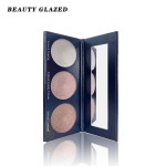 Highlighter Palette Manufacturer - 3 Color Shimmer Foundation Luminous Metallic