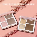 Highlighter Palette Manufacturer - Private Label 4-in-1 Contouring Powder Long Lasting