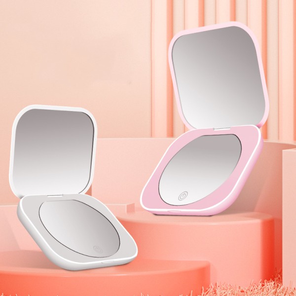 Compact Mirror Factory - Portable Folding Hand Held Led Lights Custom