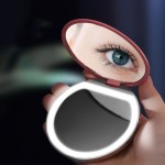 Handheld Mirror Manufacturer - Custom Square Plastic Cosmetic Hand Mirror