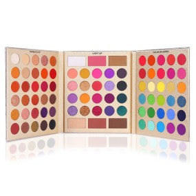 Eyeshadow Palette Factory - 86 Colors Makeup Kit Matte Shimmer Highlighters