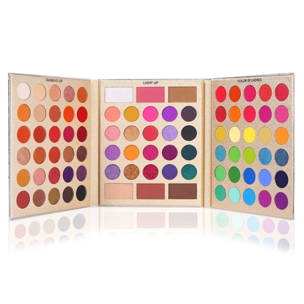 Eyeshadow Palette Factory - 86 Colors Makeup Kit Matte Shimmer Highlighters