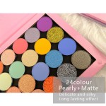 Eyeshadow Palette Supplier - 24 Colors High Pigmented Rich Shimmer Matte