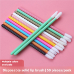 Lip Brush Supplier - Wholesale Disposable Gold Pink Lip Gloss Applicator Wand