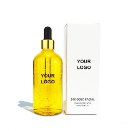Gold Facial Serum Factory - Wholesale Custom logo 24k Gold Lifting Anti-wrinkle