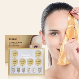 Hydrogel Mask Supplier - Collagen Anti-Aging 24k Gold Peel Off Jelly Mask
