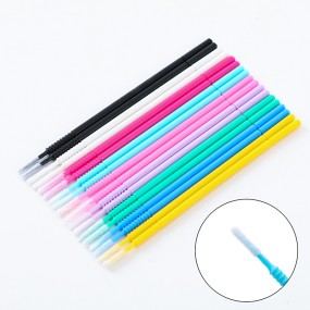 Eyelash Brushes Factory - Disposable 100pcs White Long Tip Makeup Applicator