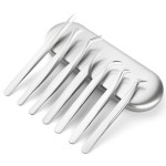 Eyelash Tweezers Factory - High Quality Custom Logo Stainless Steel Lash Tweezers