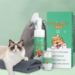 Paw Cleaner Set Manufacturer - Custom Logo Organic Paw Balm Foam Moisturizer Set