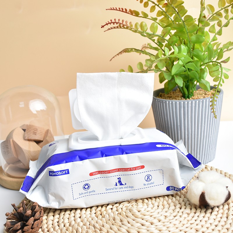 Pet Grooming Wipes Factory - Wholesale Custom Logo Plant Based Non-woven Wipes