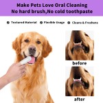 Dog Teeth Wipes Manufacturer - No-Rinse Teeth Whitening Pet Finger Cleaning Wipes