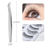 Eyelash Tweezers Factory - High Quality Custom Logo Stainless Steel Lash Tweezers
