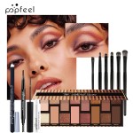 Makeup Set Supplier - Wholesale Cheap 17 Styles Eyeshadow Lipstick Brush Kit