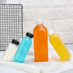 Juice Bottles Manufacturer - 8oz 10oz 16oz Reusable PET Plastic Juice Bottles