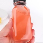 Juice Bottles Manufacturer - 8oz 10oz 16oz Reusable PET Plastic Juice Bottles