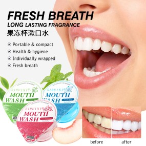 Mouthwash Packets Factory - Portable Fruit Flavor Breath Freshener Wholesale
