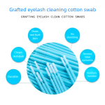 Eyelash Brushes Factory - Disposable 100pcs White Long Tip Makeup Applicator