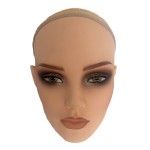 Mannequin Head Supplier - Customized PVC Female Heads Wig Hair Display Stand