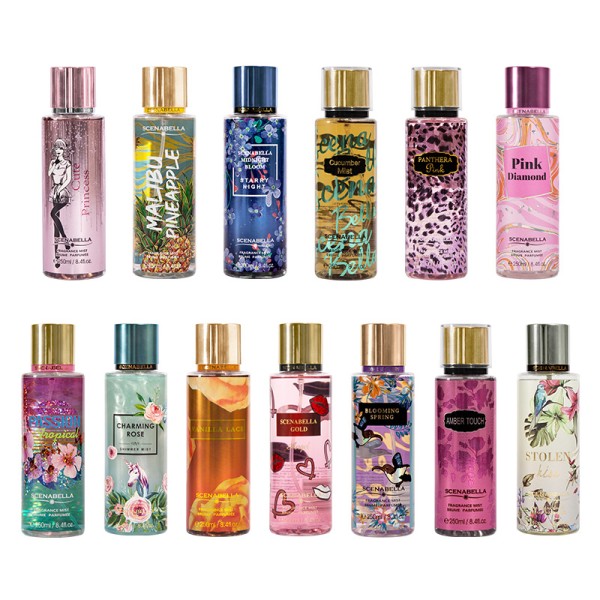 Body Spray Manufacturer - 250ml Long Lasting Perfume Mist Women Body Splash