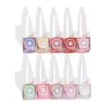 Nail Polish Factory - Water Based 2023 Nude Color Ice Transparent Non Peeling