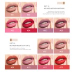 Liquid Lipstick Set Supplier - 6pcs/set Matte Waterproof Velvet Private Label